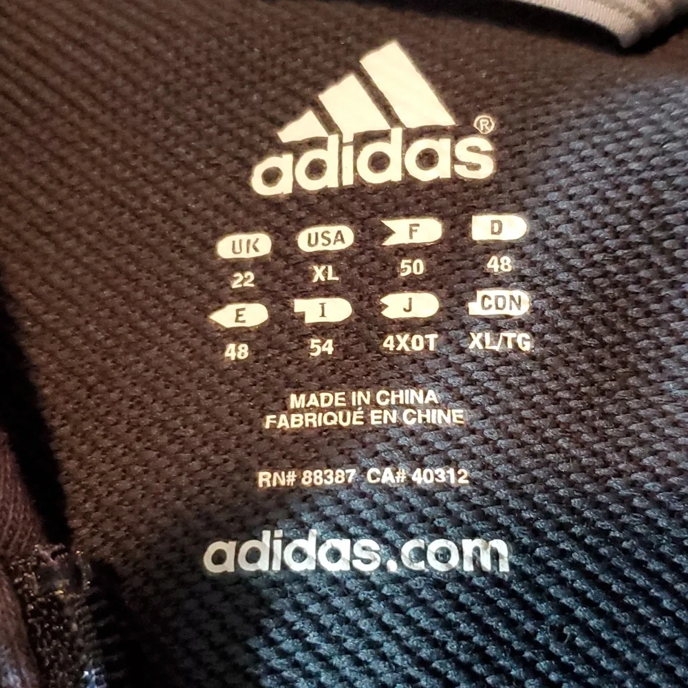 Women's XL Adidas Track Jacket - Picture 4 of 6